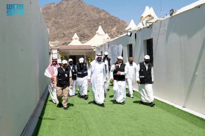 Menteri Haji Arab Saudi Tinjau Proyek Pengembangan Kawasan Masyair Jelang Haji 1447 H