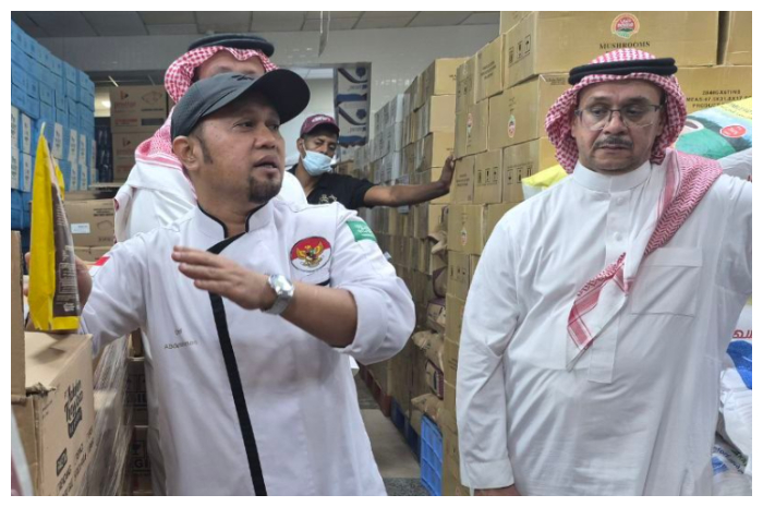 Super Ketat, Kemenhaj RI Pantau Penyediaan Konsumsi Jemaah Tiga Kali Sehari