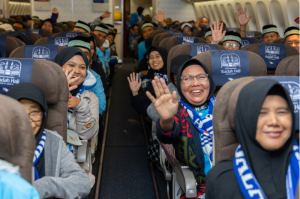 Operasional Haji Hari Keenam Stabil, 125 Ribu Jemaah Nikmati Fast Track