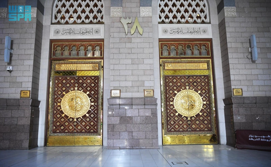Pintu Masjid Nabawi Ditandai Warna dan Nomor, Ini Fungsinya bagi Jemaah Haji